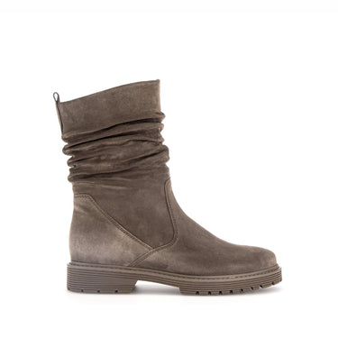 Bottines Mid taupe en velours