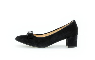 Trotteurs bleus en daim