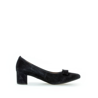 Trotteurs bleus en daim