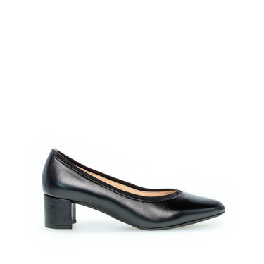 Trotteurs noirs en cuir